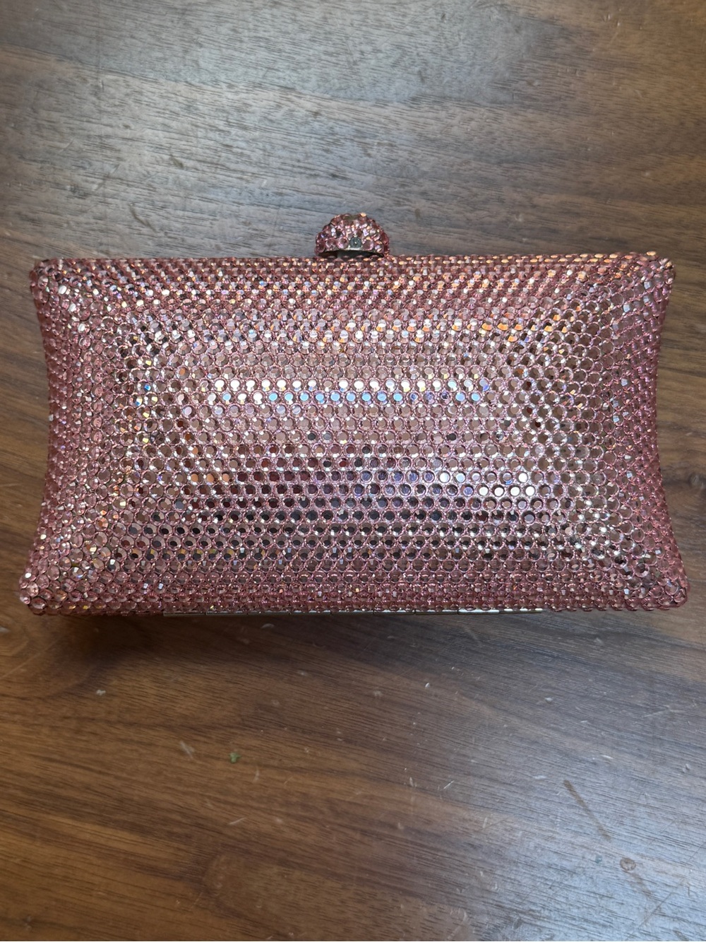 Stephanie Brand, swarovski Crystal Pink Crystal Evening Clutch.